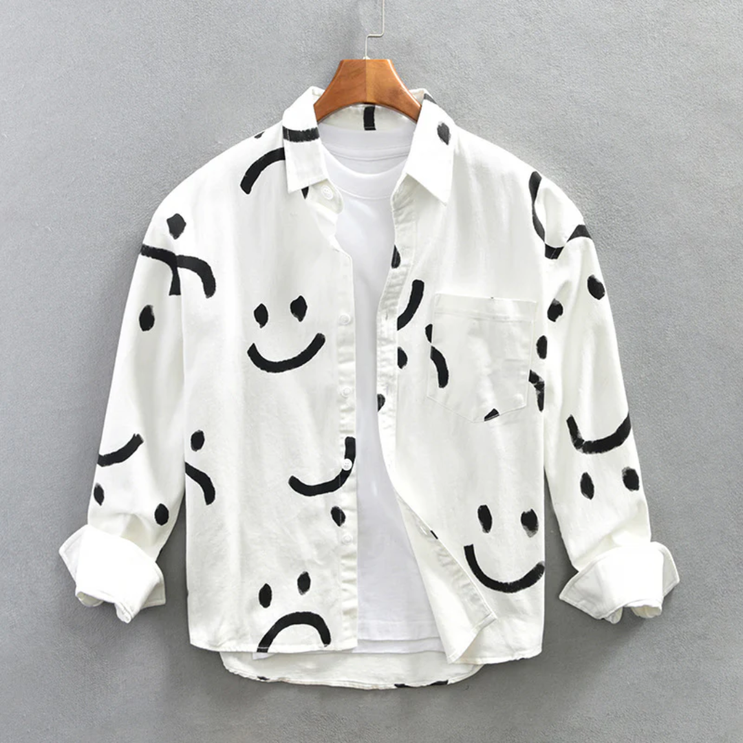 CALMREVE — Long Sleeve Cotton Shirt