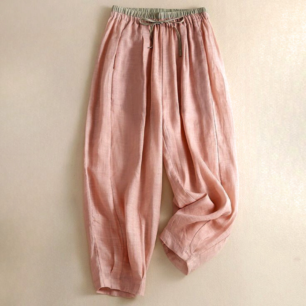 ALONZA — Linen Trousers