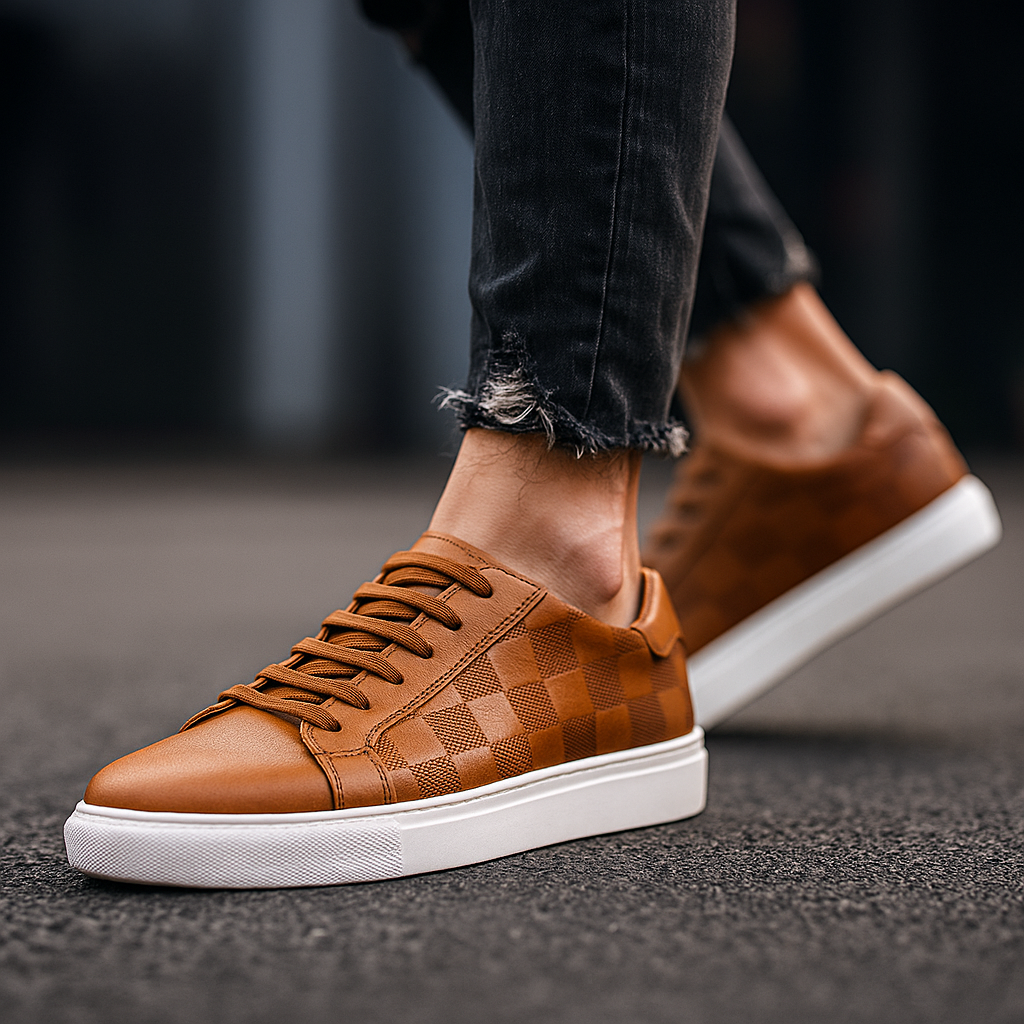 CASTELLAN — Leather Sneakers