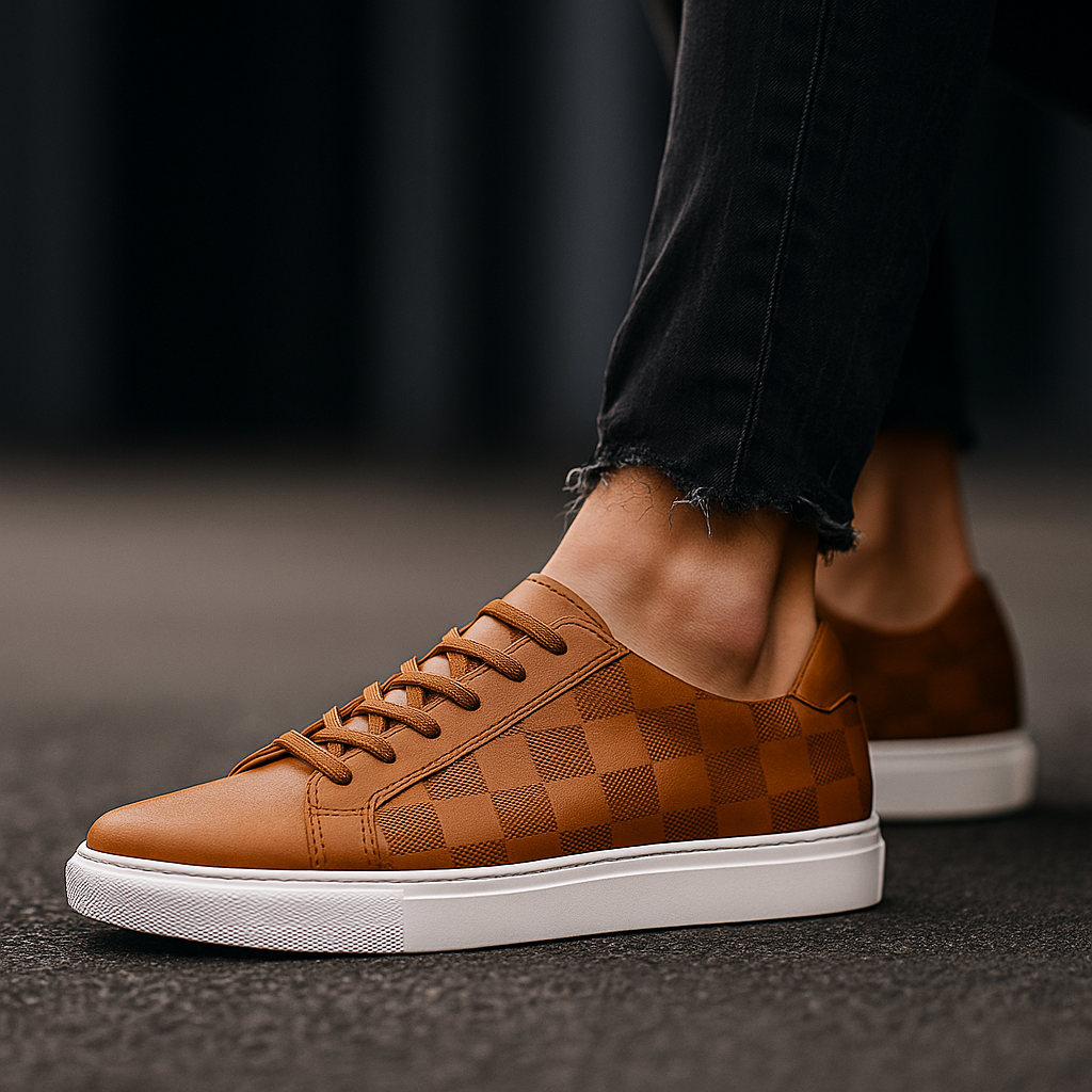 CASTELLAN — Leather Sneakers
