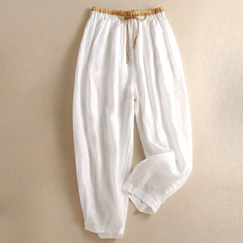 ALONZA — Linen Trousers