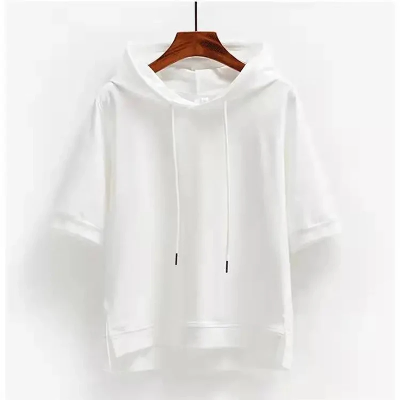 CALIAN — Short-Sleeve Hoodie
