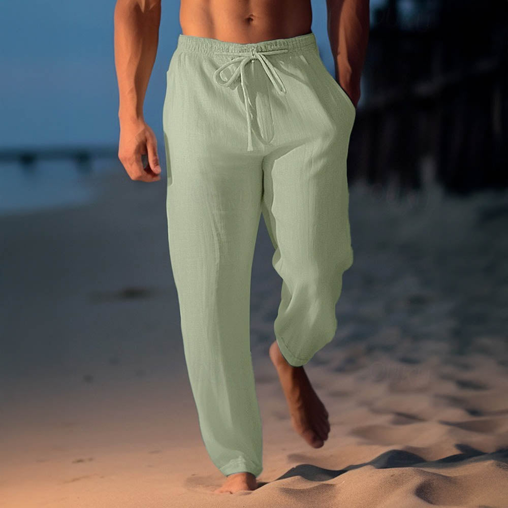 LAVANCE — Linen Trousers