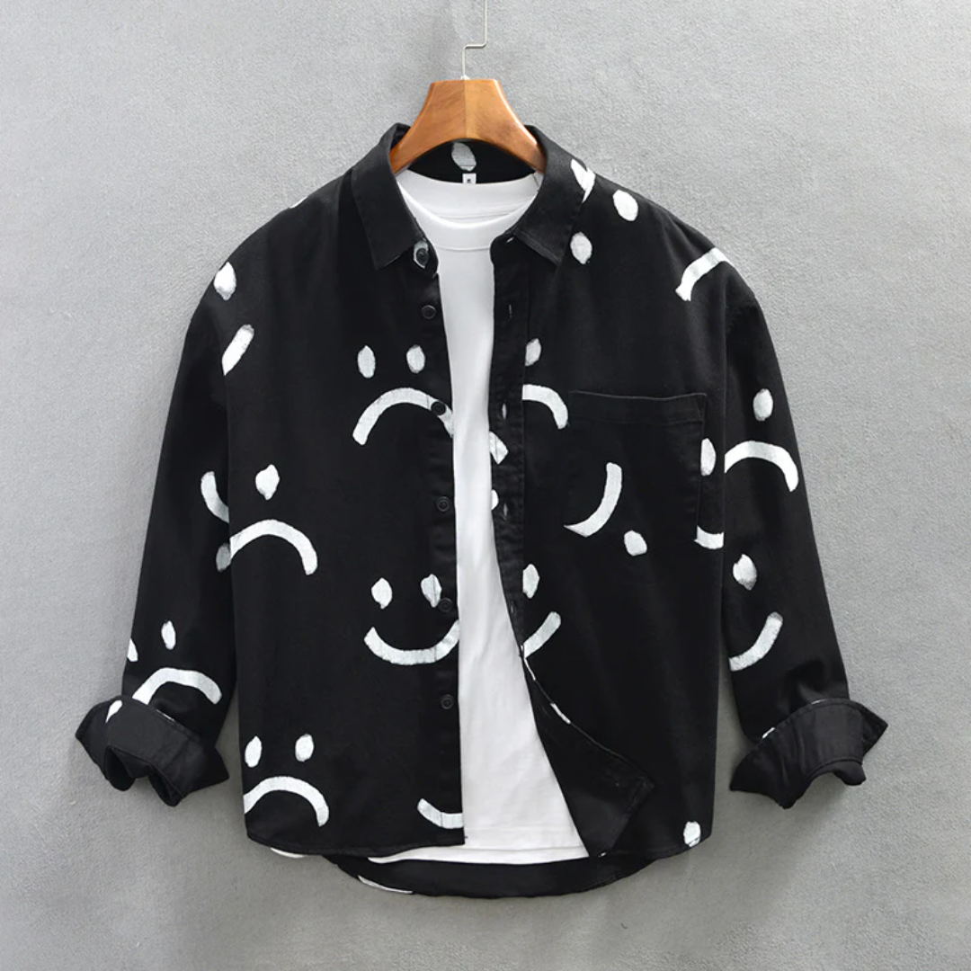 CALMREVE — Long Sleeve Cotton Shirt
