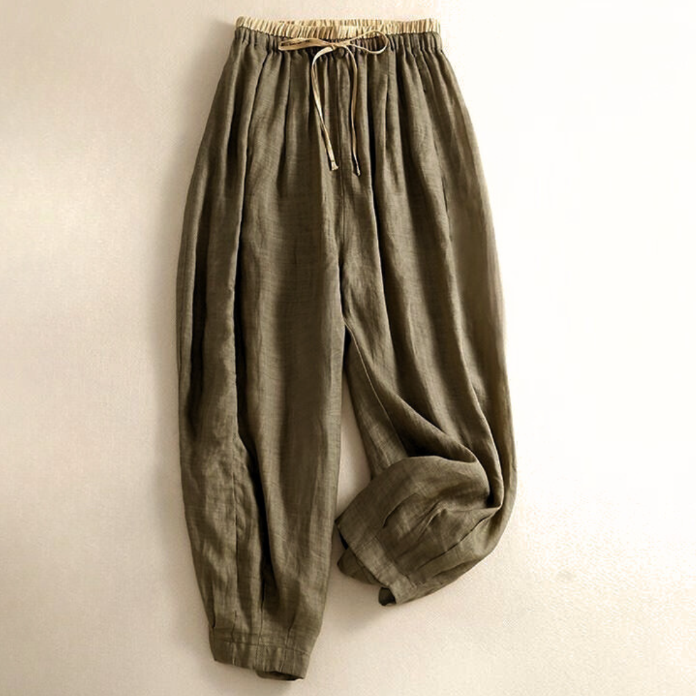 ALONZA — Linen Trousers