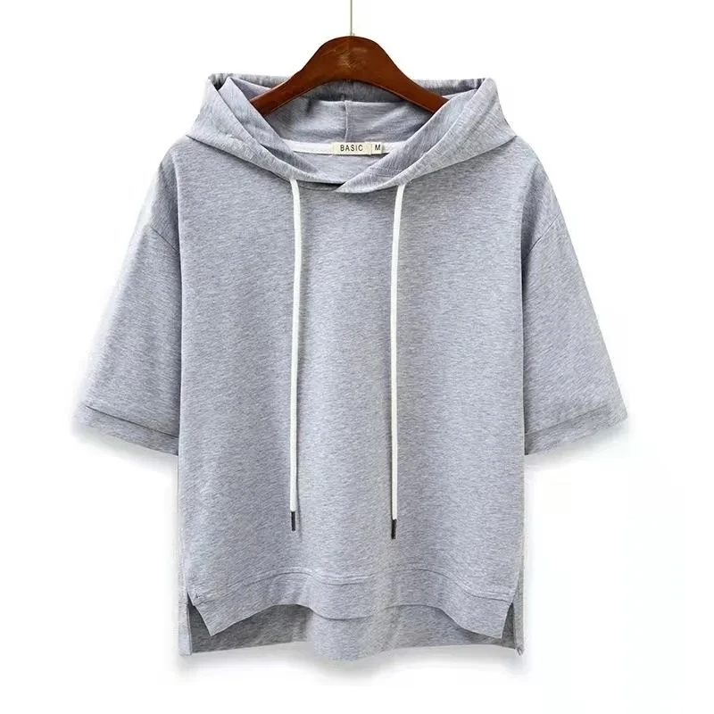 CALIAN — Short-Sleeve Hoodie