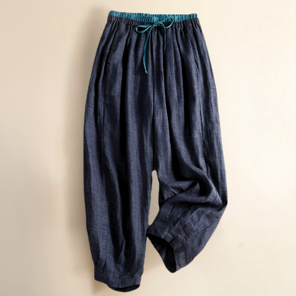 ALONZA — Linen Trousers