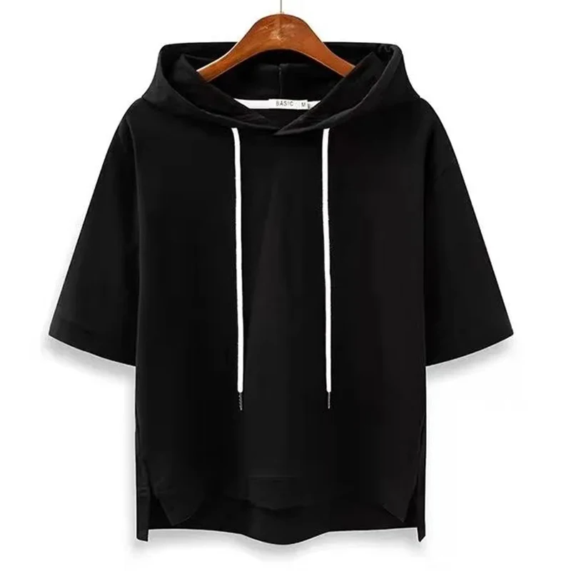 CALIAN — Short-Sleeve Hoodie