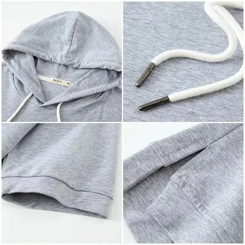 CALIAN — Short-Sleeve Hoodie