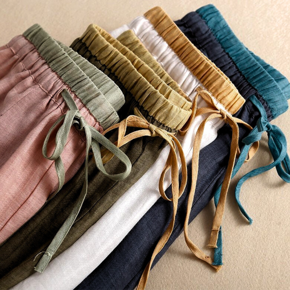 ALONZA — Linen Trousers