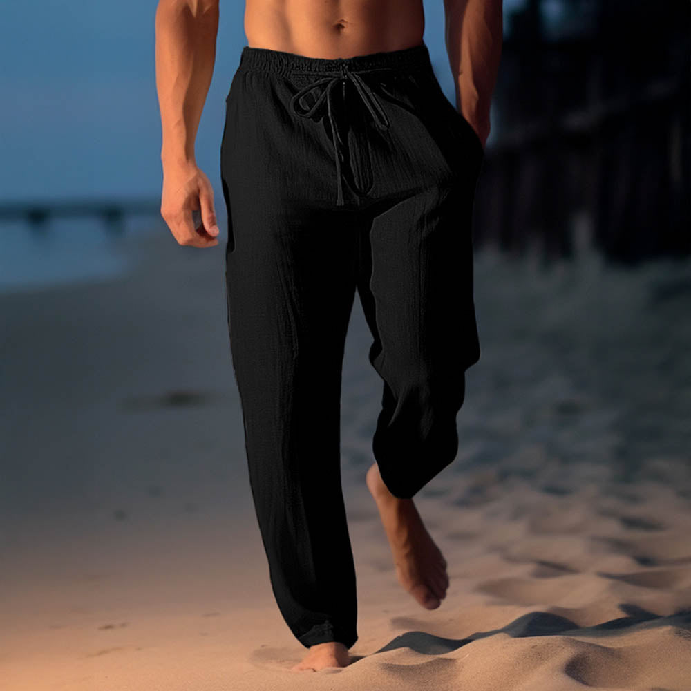 LAVANCE — Linen Trousers