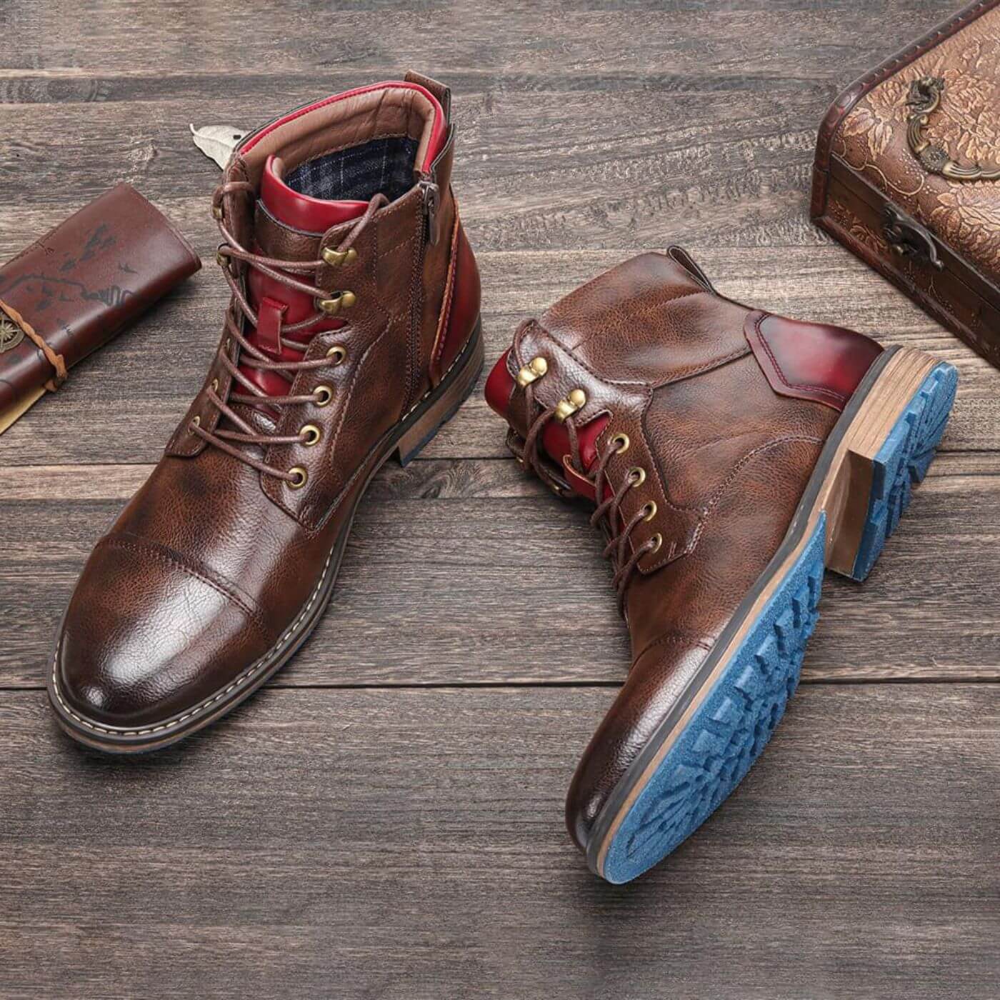 ARDENSO — Oxford Leather Boots