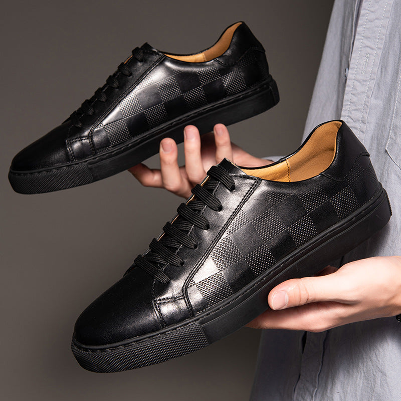 CASTELLAN — Leather Sneakers