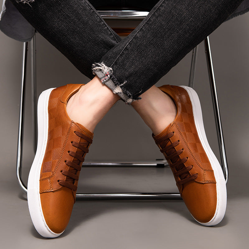 CASTELLAN — Leather Sneakers
