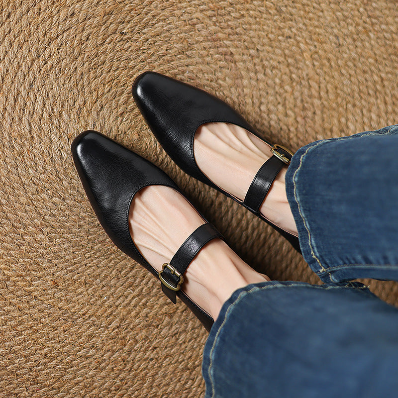 MARISOL — Genuine Leather Heels