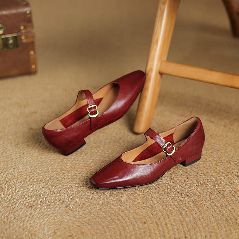 MARISOL — Genuine Leather Heels