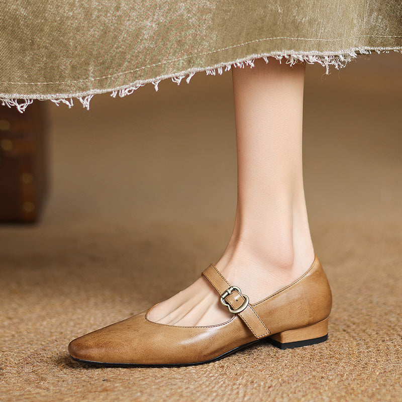 MARISOL — Genuine Leather Heels
