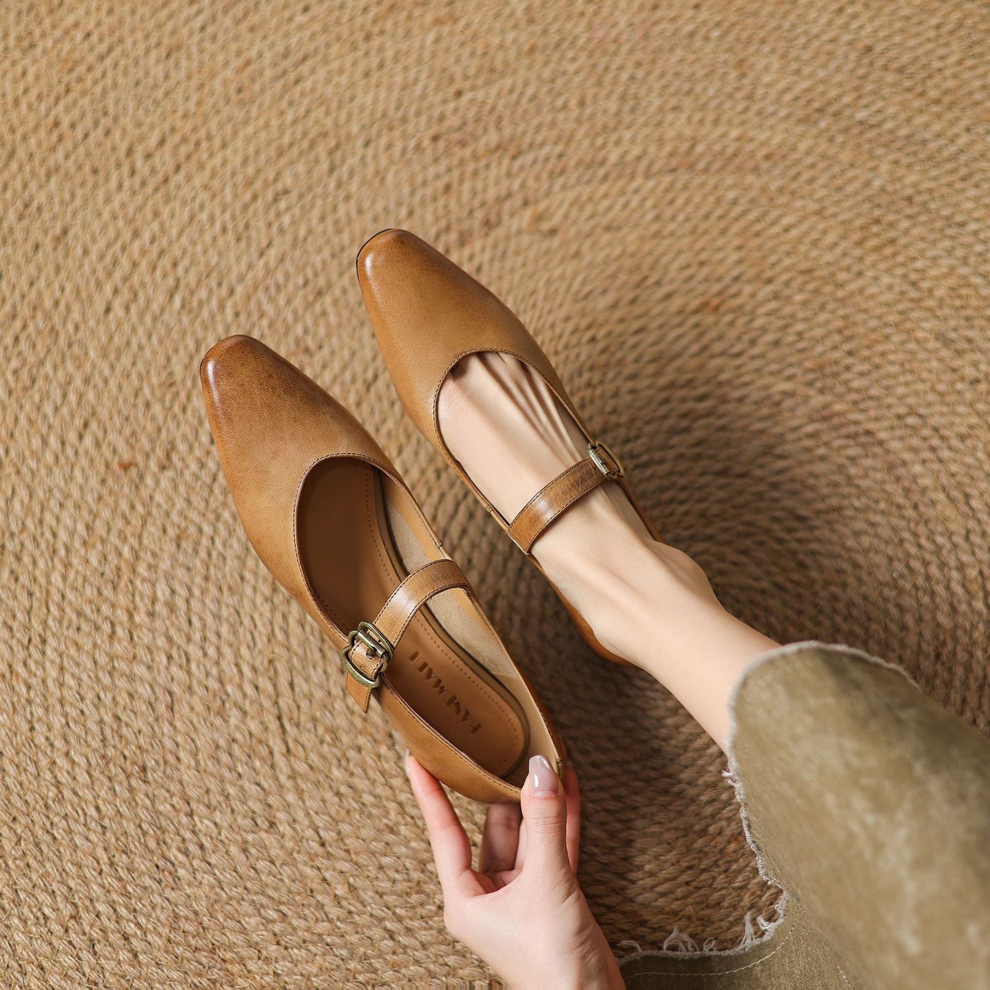 MARISOL — Genuine Leather Heels