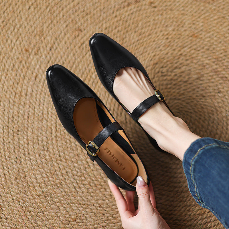 MARISOL — Genuine Leather Heels