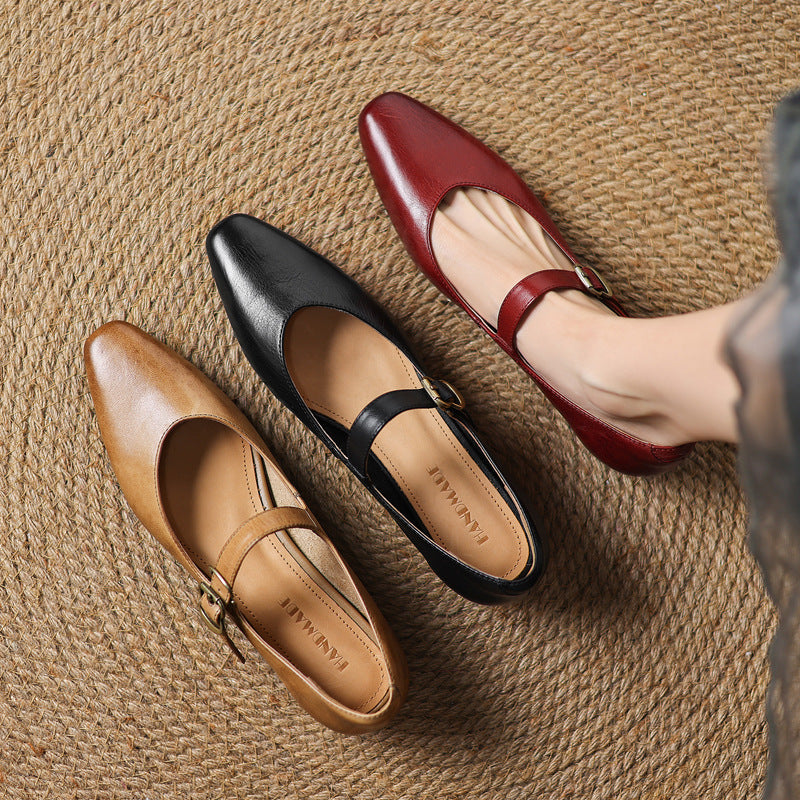 MARISOL — Genuine Leather Heels