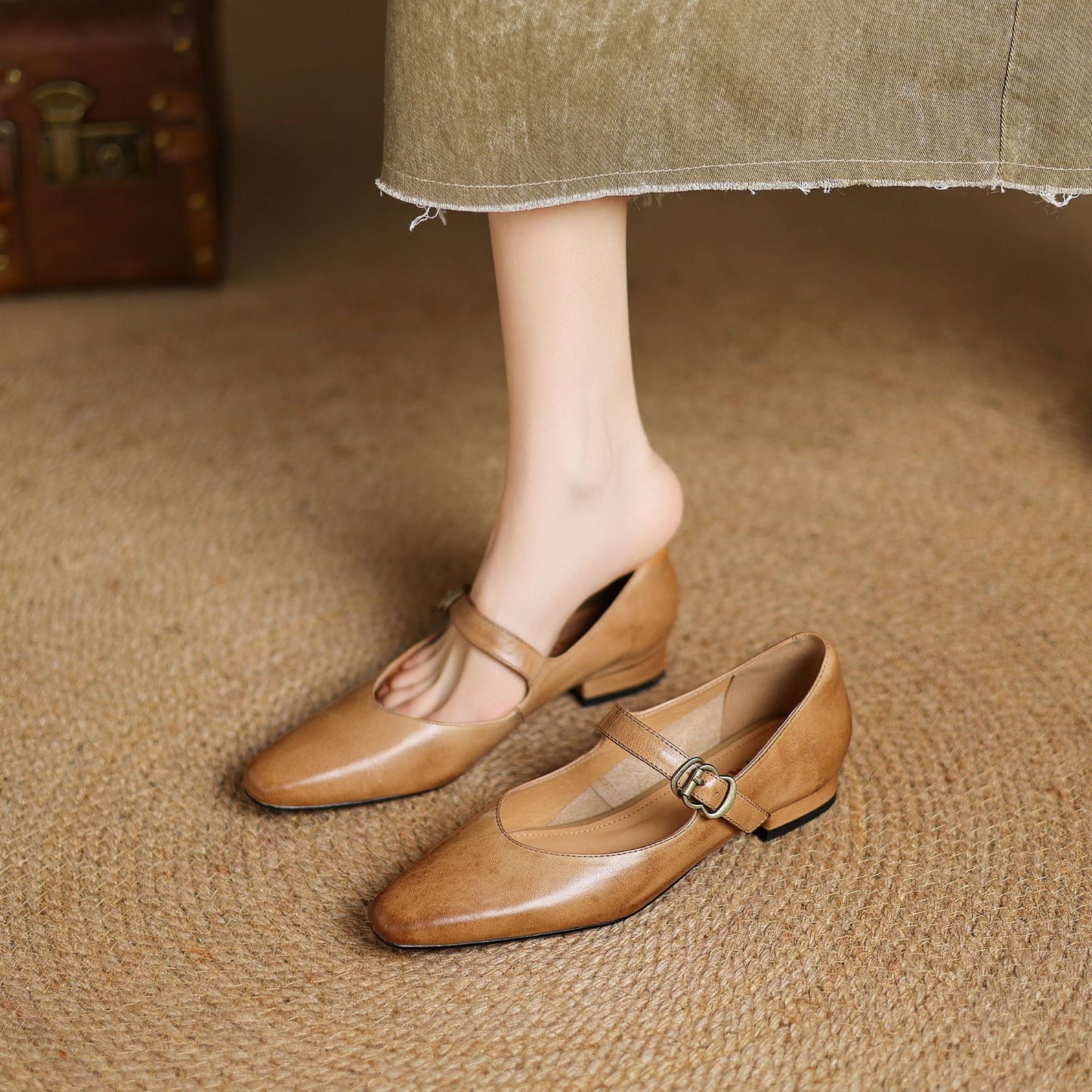 MARISOL — Genuine Leather Heels