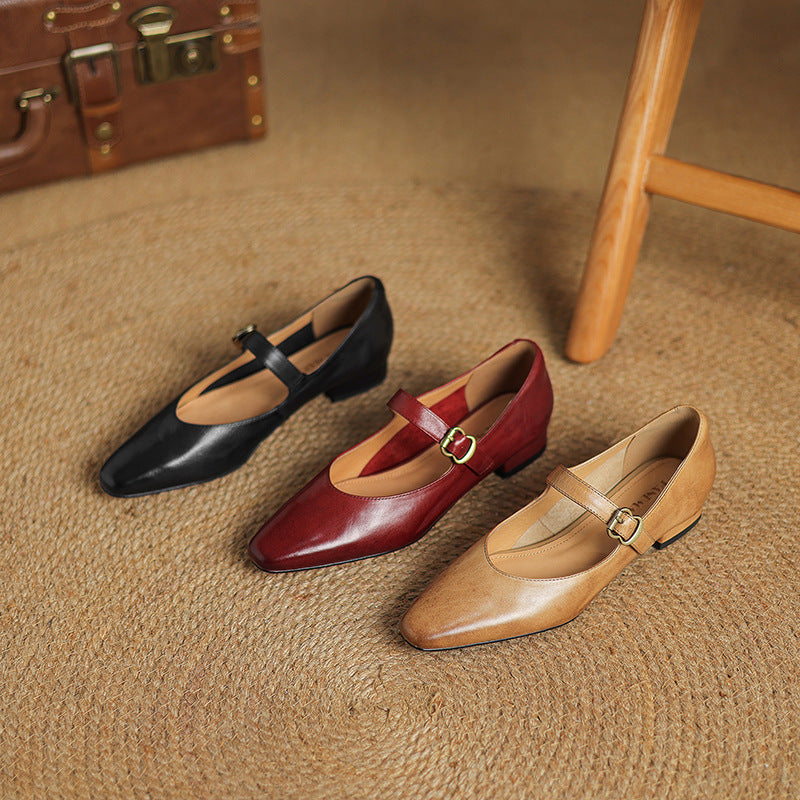 MARISOL — Genuine Leather Heels