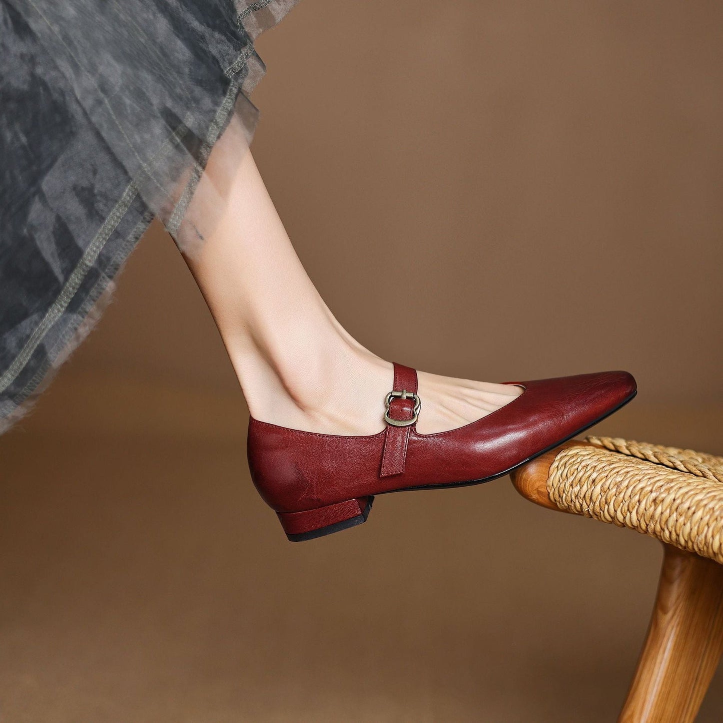 MARISOL — Genuine Leather Heels