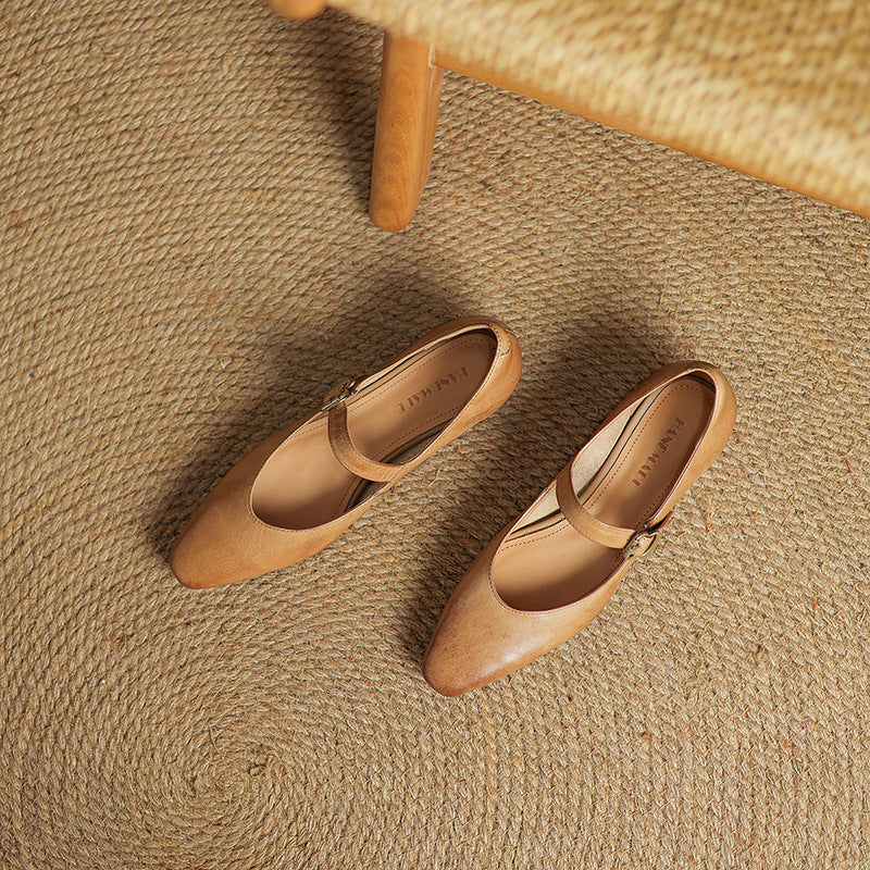 MARISOL — Genuine Leather Heels