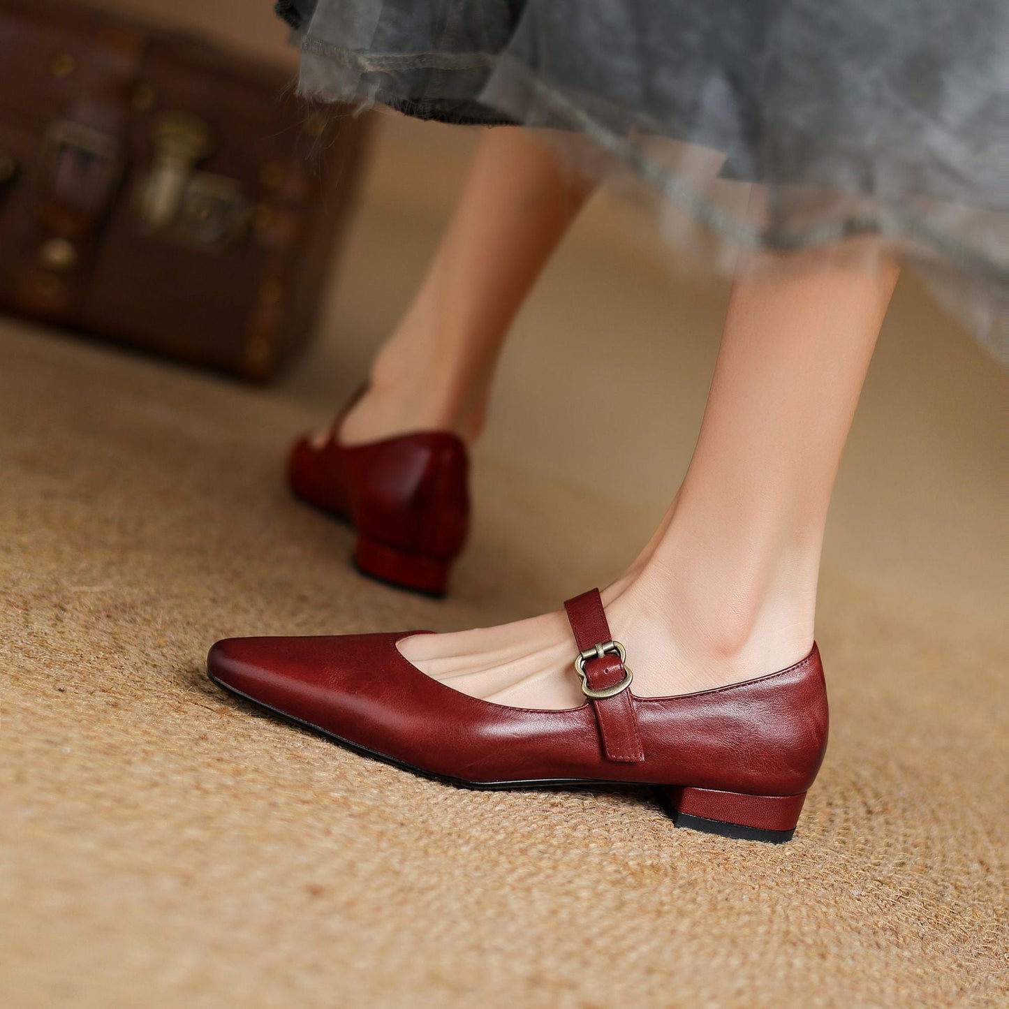 MARISOL — Genuine Leather Heels