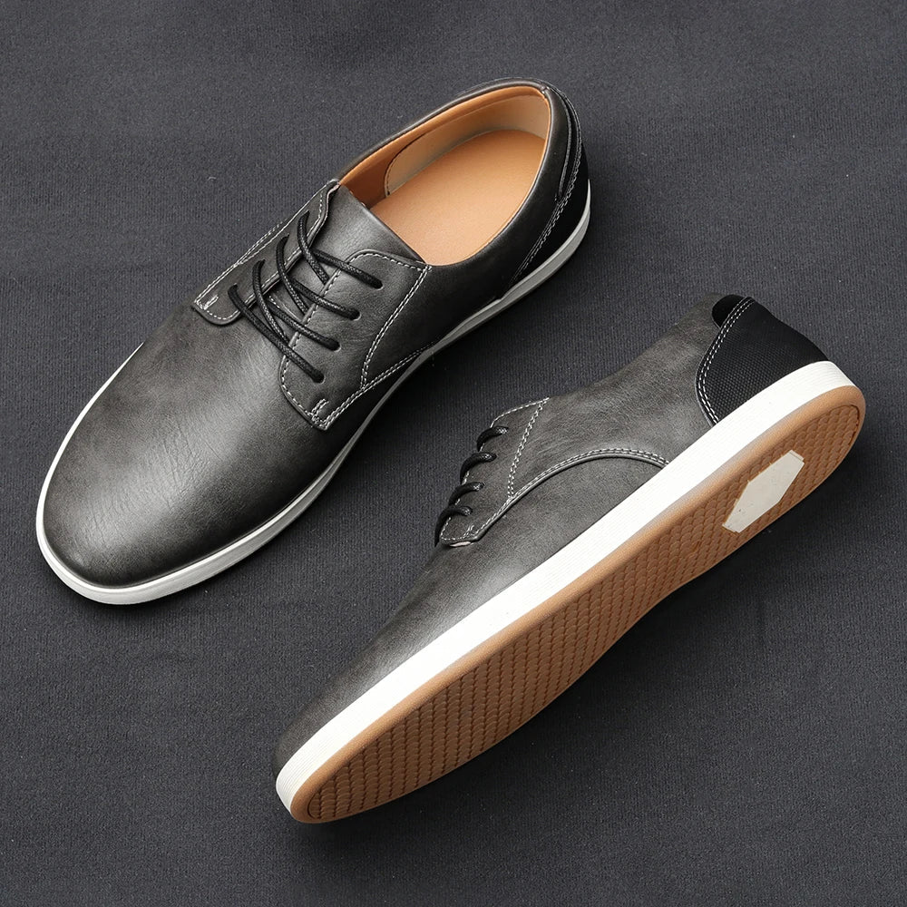 MERANO — Leather Sneakers