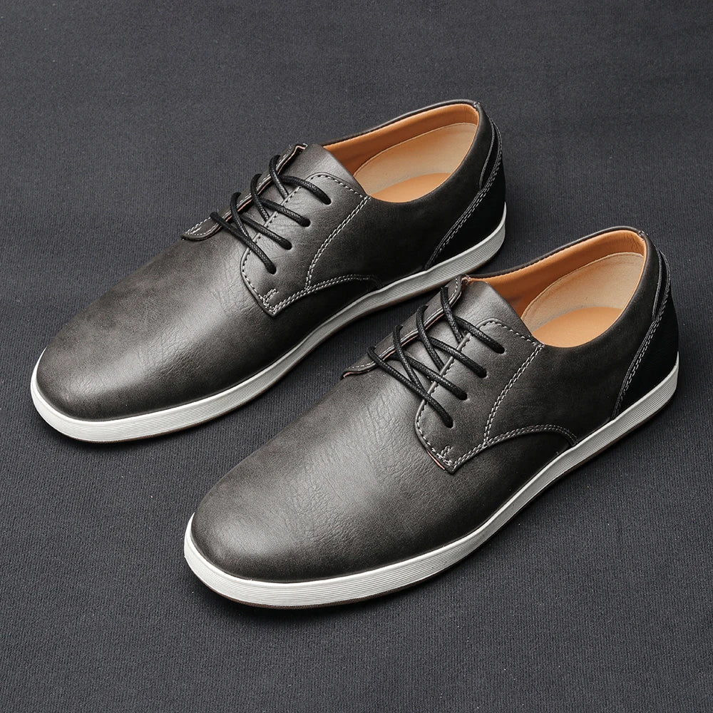MERANO — Leather Sneakers