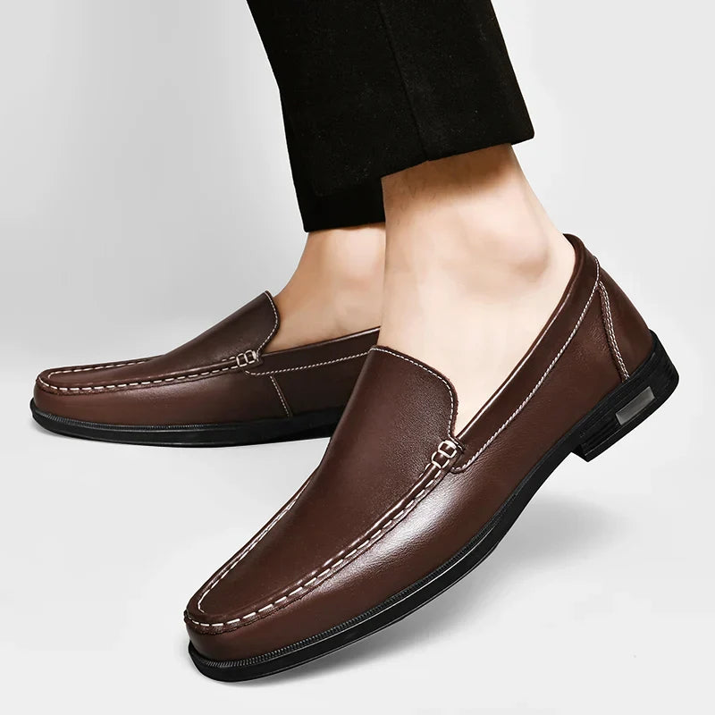 CALIAN — Genuine Leather Loafers