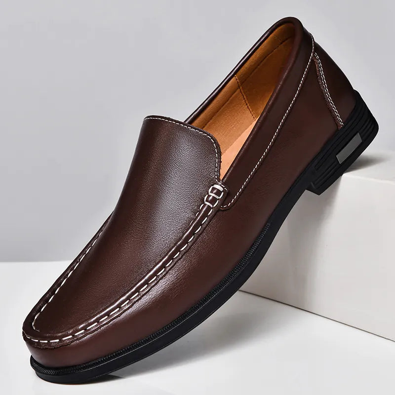 CALIAN — Genuine Leather Loafers