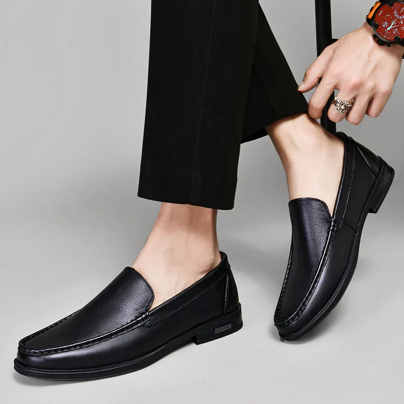 CALIAN — Genuine Leather Loafers