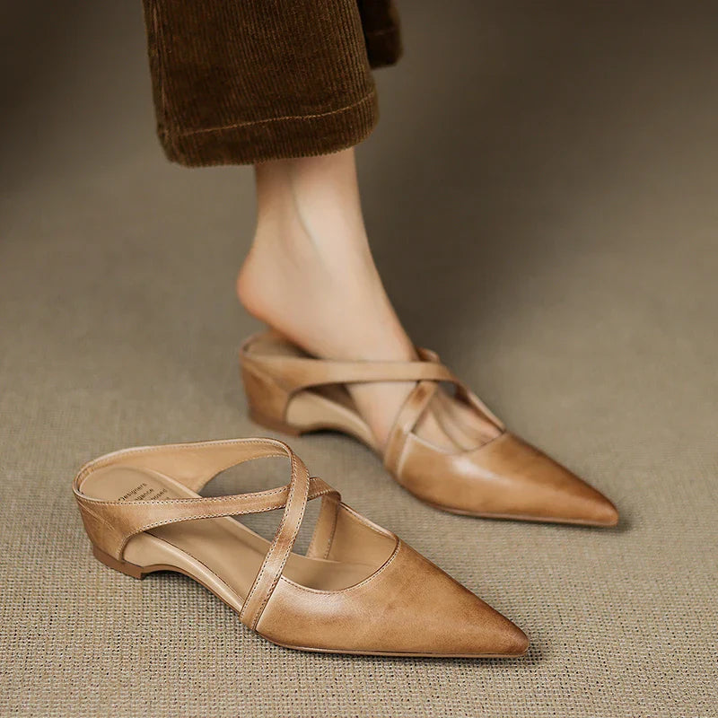 CALIANTE — Leather Mules