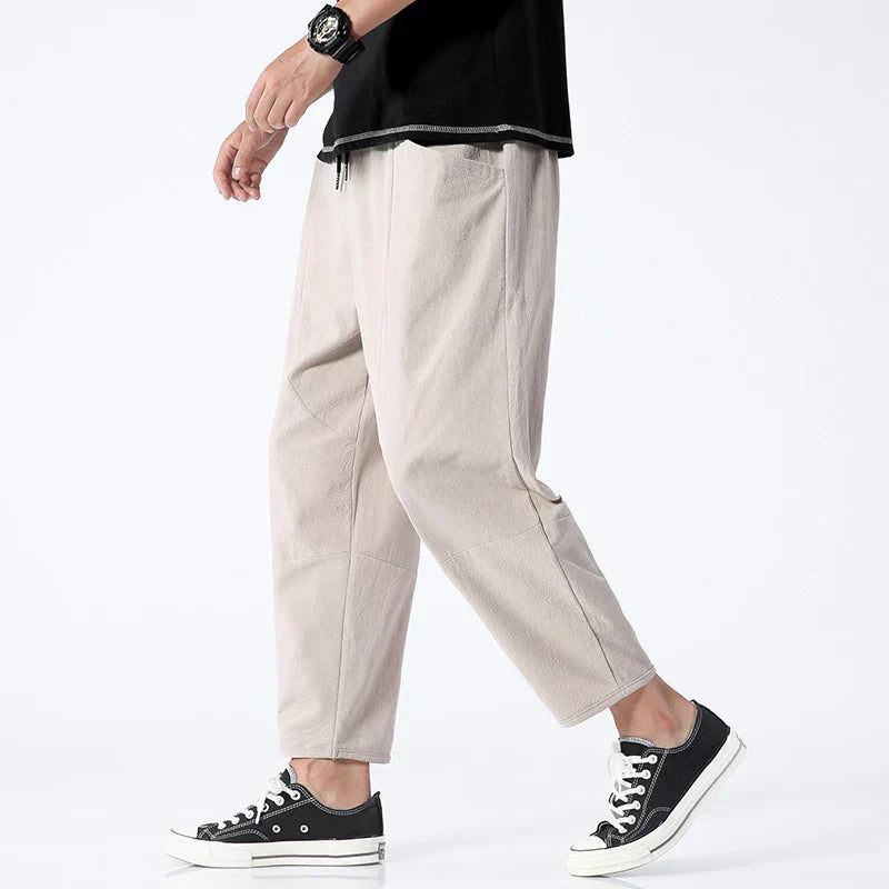 AURELIS — Linen Japaneese Pants