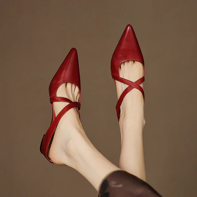 CALIANTE — Leather Mules