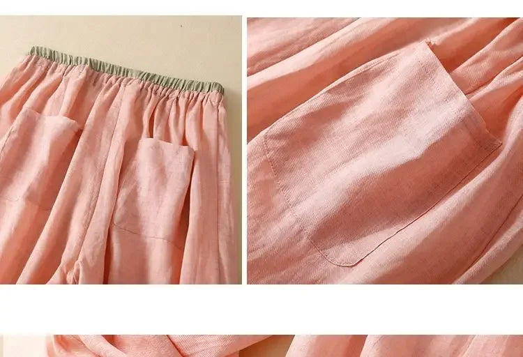 ALONZA — Linen Trousers