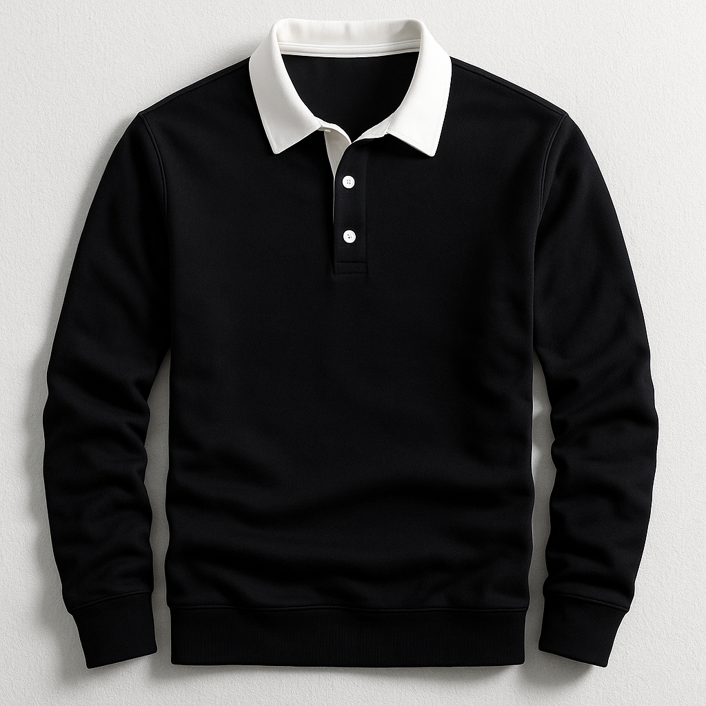 CALIAN — Long Sleeve Polo