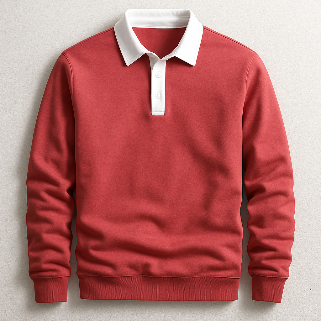 CALIAN — Long Sleeve Polo