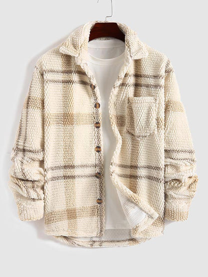 BARRINGTON — Plaid Fleece Jacket