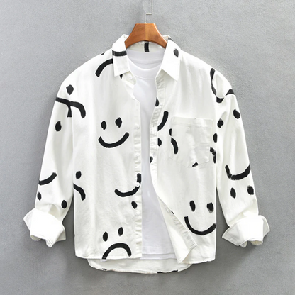 CALMREVE — Long Sleeve Cotton Shirt