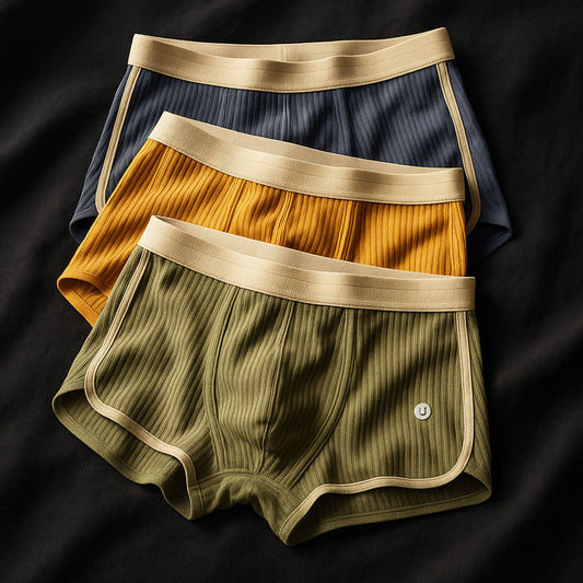 CARMINE — Cotton Boxer Briefs Set