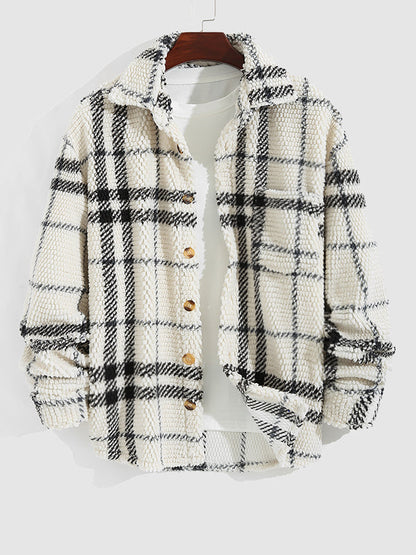 BARRINGTON — Plaid Fleece Jacket