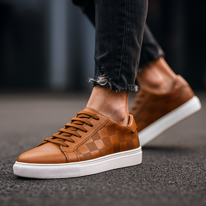 CASTELLAN — Leather Sneakers