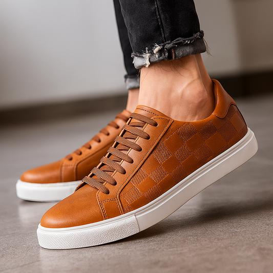 CASTELLAN — Leather Sneakers