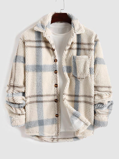 BARRINGTON — Plaid Fleece Jacket