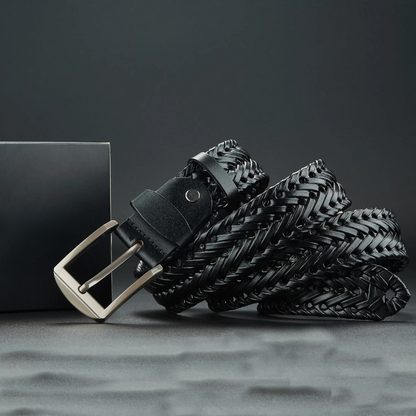 CALIANO — Braided Cowhide Belt