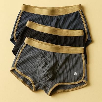 CARMINE — Cotton Boxer Briefs Set