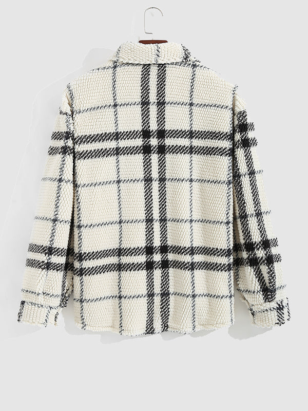 BARRINGTON — Plaid Fleece Jacket